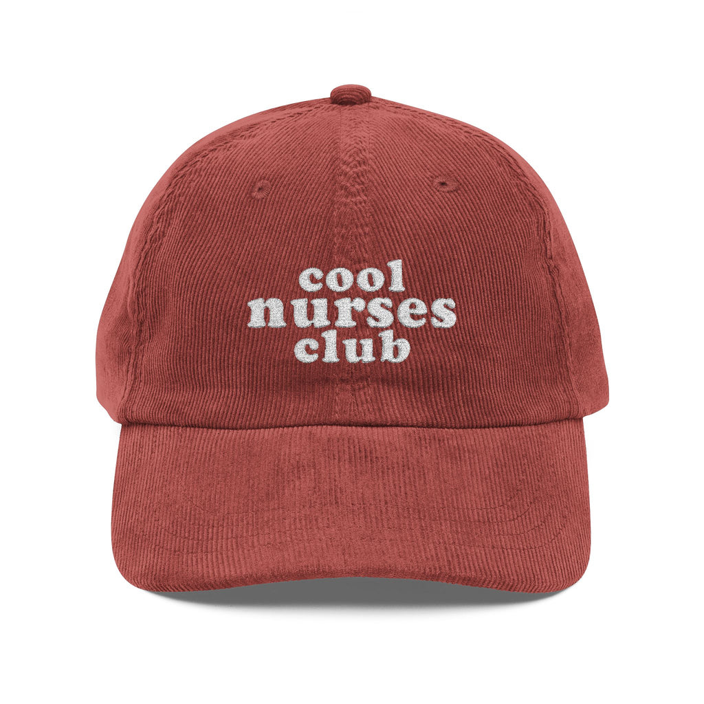 Cool Nurses Club Embroidered Cap