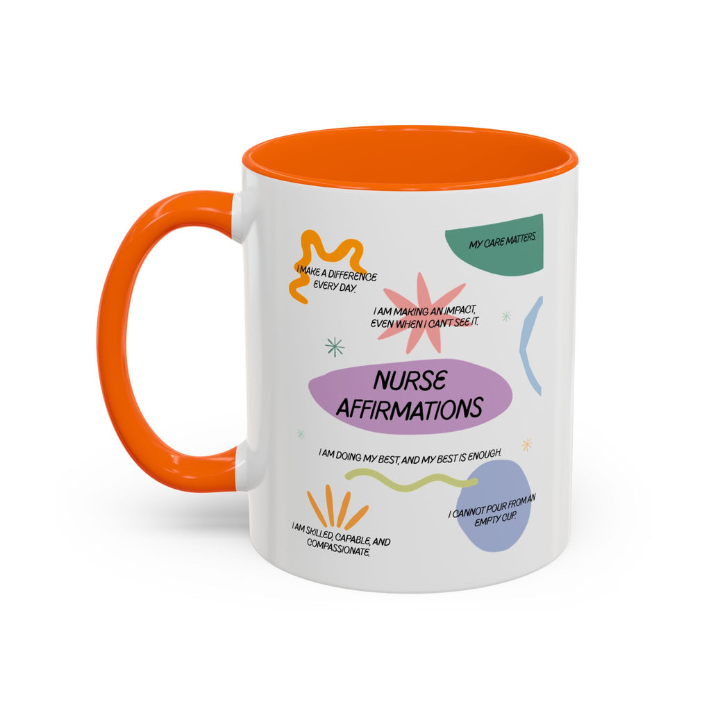 Nurse Affirmations Mug | Inspirational Coffee Cup for RN, BSN, CNA